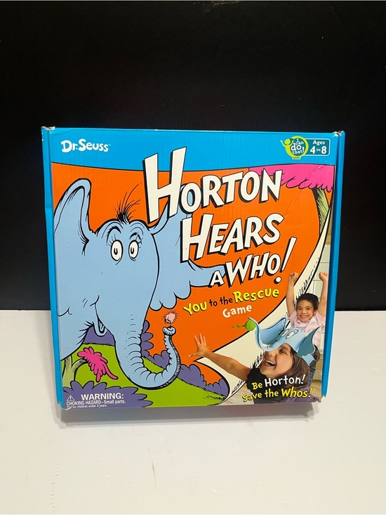 Dr. Seuss Other - Dr. Seuss Horton Hears a Who! Board Game - Blue & Orange